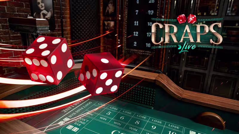 Live Craps by Evolution